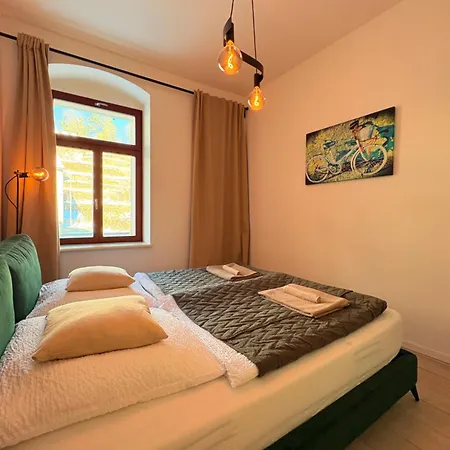 Apartmán Palais - Altstadt, Balkon Richtung Weinberge, Nahe Burg 2sz Meißen