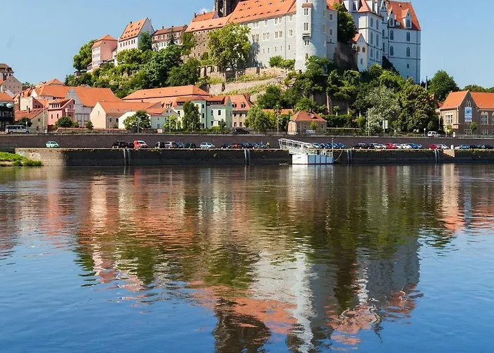 Apartmán Palais - Altstadt, Balkon Richtung Weinberge, Nahe Burg 2sz Meißen